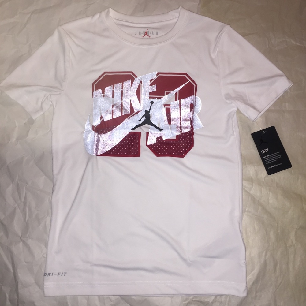 Jordan 23 Nike air dri fit top BOYS L